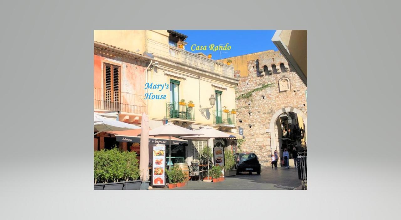 Casa Rando Mary'S House Apartman Taormina Kültér fotó